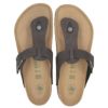 BIRKENSTOCK ビルケンシュトック サンダル メンズ Medina メディナ マイクロファイバー 1024515 デザートダストブラック トングサンダル レギュラー