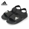 ADIDAS アディダス キッズ サンダル ADILETTE_K GW0344 ベルクロ ブラック 