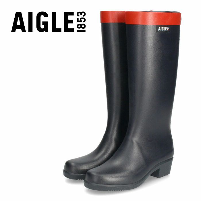 エーグル レディース レインブーツ 長靴 AIGLE 滑らない ミリカ ラバー ...