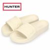 HUNTER ハンター レディース サンダル WFD4031EVA-SFD ソフトサンド ホワイト レディース ブルーム アルゲ― フォーム スライド