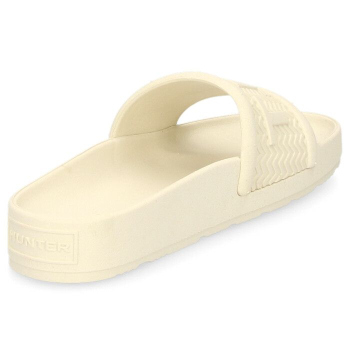 HUNTER ハンター レディース サンダル WFD4031EVA-SFD ソフトサンド ホワイト レディース ブルーム アルゲ― フォーム スライド