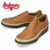ボブソン 靴 メンズ スリッポン BOBSON 5423 ブラウン カジュアルシューズ 本革 茶色 3E 日本製