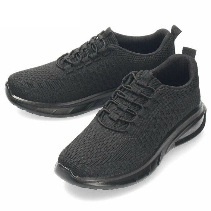 スニーカー メンズ 靴 スリッポン ブラック ネイビー カジュアル シューズ ゴム紐タイプ 軽量 衝撃吸収 992W Parade