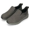 スリッポン メンズ スニーカー 防水 スリップイン 立ったまま履ける 靴 軽量 紐なし 履きやすい 歩きやすい 軽い ハンズフリー 黒 楽すぽっ Parade 985831