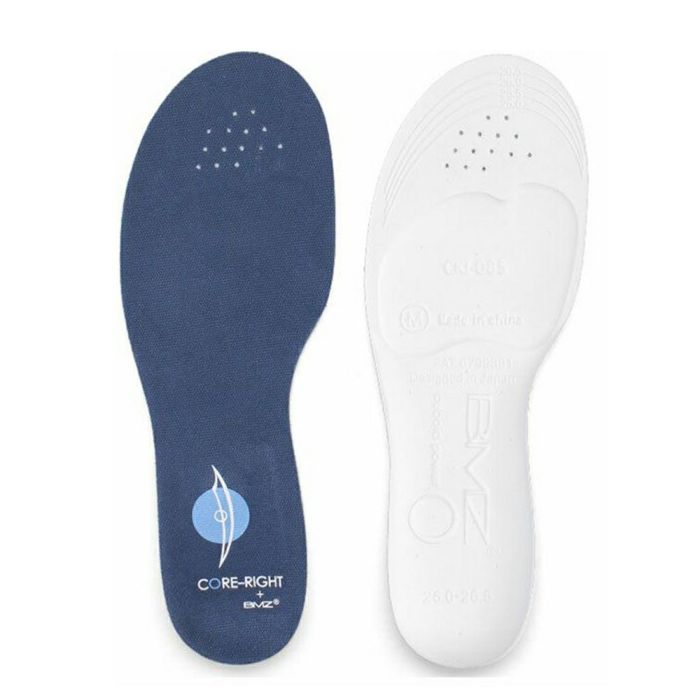 コアライト CORE RIGHT インソール 中敷き 浮き指改善 姿勢矯正 BMZ社監修 ICKI-501 S M L ネイビー 　 