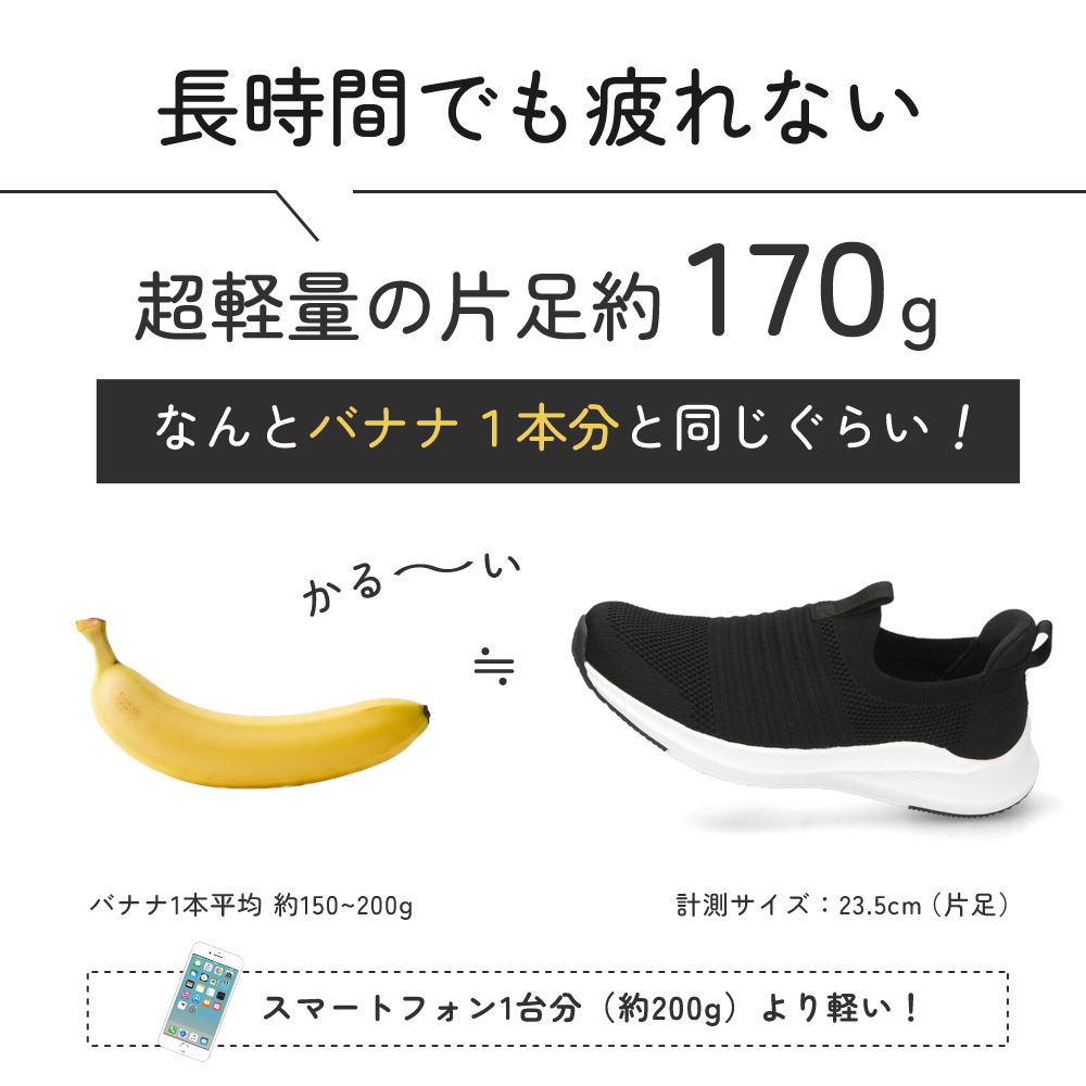 手を使わず履ける スリッポン スニーカー レディース メンズ スリップイン 履きやすい 柔らかい 軽い 紐なし 屈曲歩きやすい 靴 ネイビー ブラック 黒 仕事 運動 楽すぽっ Parade 981706