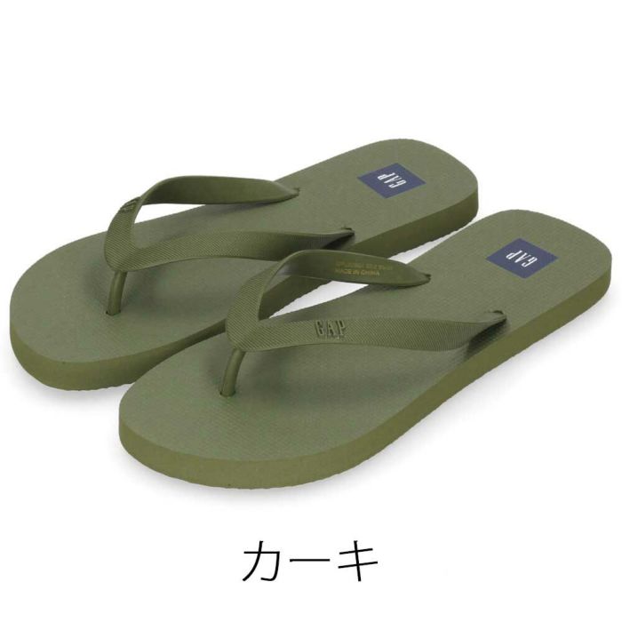 GAP ギャップ メンズ レディース サンダル GPU22324 ホワイト クリーム カーキ ライム ブルー オレンジ ビーチサンダル シャワーサンダル 靴 ユニセックス