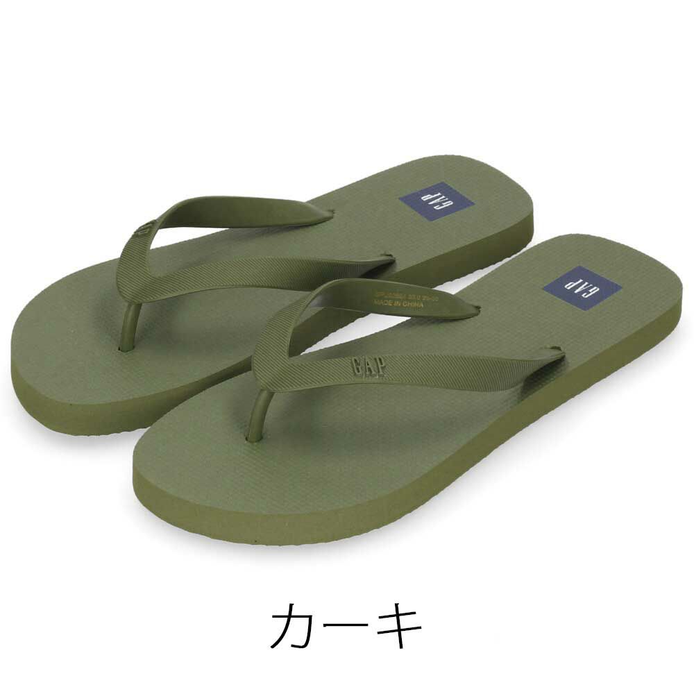 GAP ギャップ メンズ レディース サンダル GPU22324 ホワイト クリーム カーキ ライム ブルー オレンジ ビーチサンダル シャワーサンダル 靴 ユニセックス