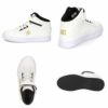 DC スニーカー キッズ ジュニア シューズ ハイカット 靴 KS PURE HIGH-TOP SE EV SN DK234009 ホワイト ブラック ブルー DC Shoes