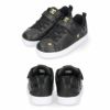 DC スニーカー キッズ ジュニア シューズ ローカット 靴 軽量 KS COURT GRAFFIK LITE EV DK234602 ホワイト ブラック ヒョウ柄 DC Shoes