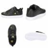 DC スニーカー キッズ ジュニア シューズ ローカット 靴 軽量 KS COURT GRAFFIK LITE EV DK234602 ホワイト ブラック ヒョウ柄 DC Shoes