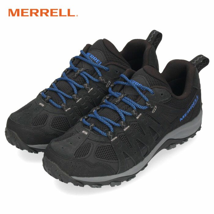MERRELL メレル ハイキングシューズ メンズ スニーカー 防水 靴 アウトドア ACCENTOR 3 WP J135471 BLACK ブラック
