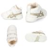 アシックスasics GD.RUNNER BABY SL-MID ベビー 1144A004 ホワイト ゴールド ネイビー 赤ちゃん シューズ 星柄 かわいい セール