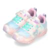ムーンスター moonstar 女の子 キッズ ジュニア スニーカー LV 1134 パープル ピンク マルチ LUVRUSH リボン ベルクロ 子供靴 運動靴 セール 