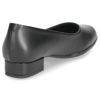パンプス 黒 フォーマル ローヒール 幅広 ゆったり ブラック Furio Valentino フリオバレンチノ 1025 ビジネスパンプス ワイズ 4E 外反母趾 靴 レディース
