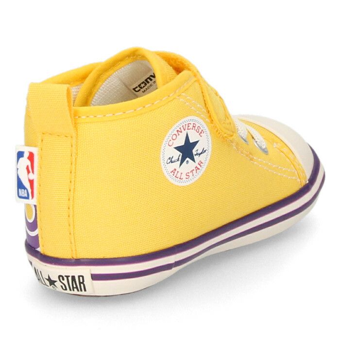 コンバース キッズ ベビー スニーカー ベビー オールスター Ｎ NBA V-1 37302640 ロサンゼルス・レイカーズ ベルクロ