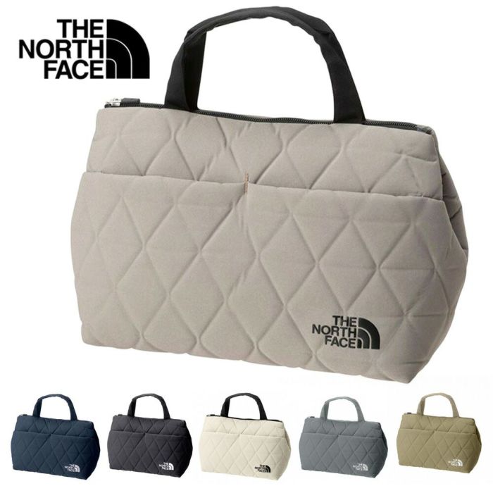 ノースフェイス キルティング バッグ ジオフェイスボックストート NM32355 7L トートバッグ 自立型 グレー ネイビー ブラック 黒 ホワイト カーキ