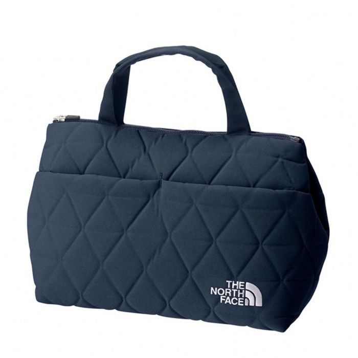 ノースフェイス キルティング バッグ ジオフェイスボックストート NM32355 7L トートバッグ 自立型 グレー ネイビー ブラック 黒 ホワイト カーキ