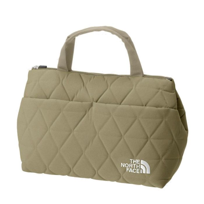 ノースフェイス キルティング バッグ ジオフェイスボックストート NM32355 7L トートバッグ 自立型 グレー ネイビー ブラック 黒 ホワイト カーキ