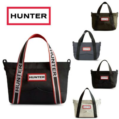 HUNTER ハンター バッグ 鞄 ナイロン ミニ トップ クリップ トート