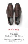 テクシーリュクス texcy luxe ビジネスシューズ 本革 メンズ 幅広 3E ブラック ブラウン プレーントゥ ストレートチップ バンプスリッポン 抗菌 消臭 セール