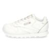 Reebok リーボック ベビー キッズ スニーカー クラシックレザー CLASSIC LEATHER ホワイト ブラック 本革 ゴム紐 子供 靴