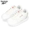 Reebok リーボック ベビー キッズ スニーカー クラシックレザー CLASSIC LEATHER ホワイト ブラック 本革 ゴム紐 子供 靴