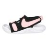 NIKE ナイキ サンダル キッズ ジュニア サンレイ アジャスト 6 ストラップ ブラック/ピンク DX5544-001 面ファスナー 子供靴 セール