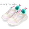 ニコプチ キッズ スニーカー 小学生 通学 女の子 おしゃれ 2E 厚底 軽量 ジュニア シューズ 靴 ニコ☆プチスクール ガールズ n★p school  540 セール