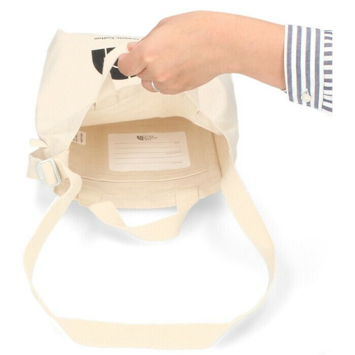 ノースフェイス バッグ キッズ トートバッグ ショルダー 肩掛け 斜め掛け NMJ82351 NC NP NK MM オーガニックコットントート プリント ロゴ THE NORTH FACE