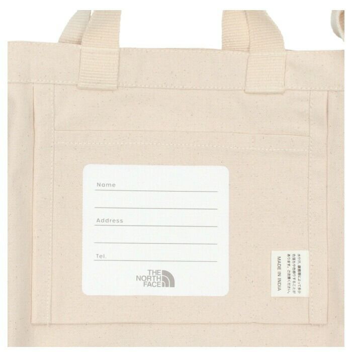 ノースフェイス バッグ キッズ トートバッグ ショルダー 肩掛け 斜め掛け NMJ82351 NC NP NK MM オーガニックコットントート プリント ロゴ THE NORTH FACE