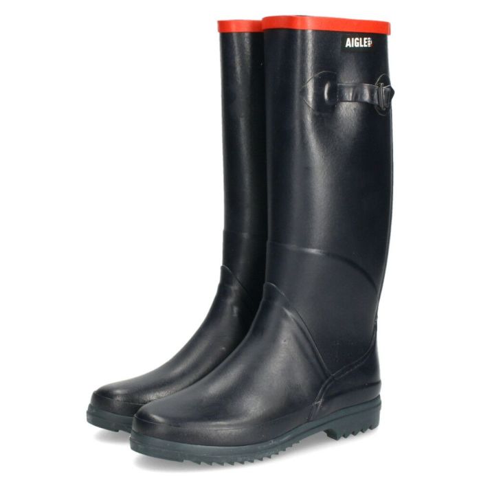 AIGLE エーグルレディース レインブーツ ロングブーツ フランス ZZF8892 シャンタベル 2 CHANTEBELLE JP2 MARINE  ラバーブーツ 天然ゴム 長靴 マリン ネイビー 紺