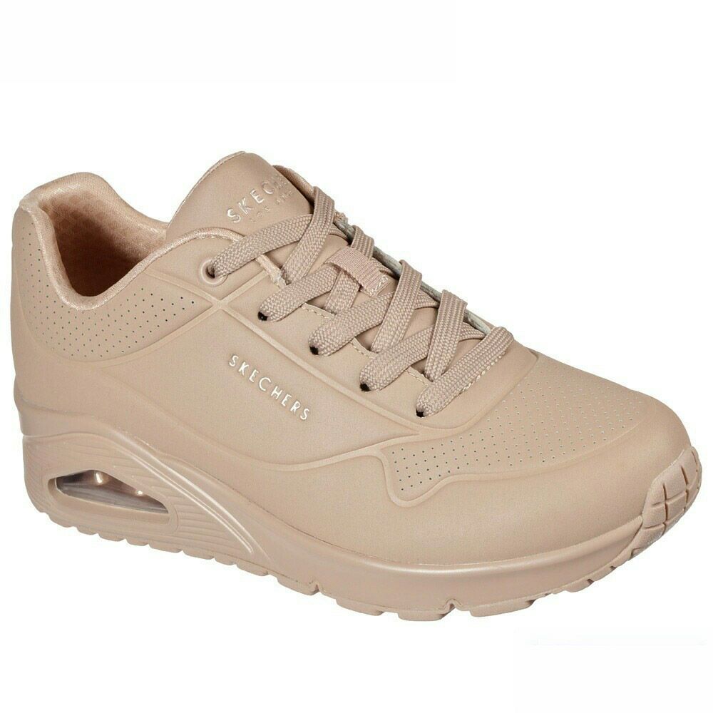 SKECHERS スケッチャーズ uno レディース スニーカー 厚底 シューズ エアクッション 73690 ウノ スタンド オン エア UNO-STAND ON AIR ストリート 普通幅 カジュアル 紐靴