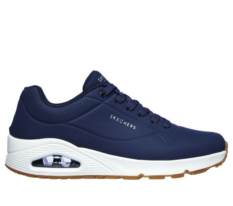 SKECHERS スケッチャーズ uno メンズ スニーカー 厚底 シューズ エアクッション 52458 ウノ スタンド オン エア UNO STAND ON AIR ストリート 普通幅 カジュアル 紐靴