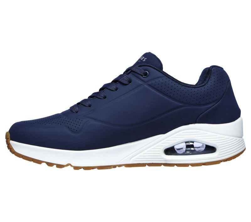 SKECHERS スケッチャーズ uno メンズ スニーカー 厚底 シューズ エアクッション 52458 ウノ スタンド オン エア UNO STAND ON AIR ストリート 普通幅 カジュアル 紐靴