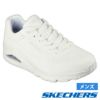 SKECHERS スケッチャーズ スニーカー メンズ ローカット 52458 ブラック ホワイト タン ストーン 厚底 ウノ スタンド オン エア