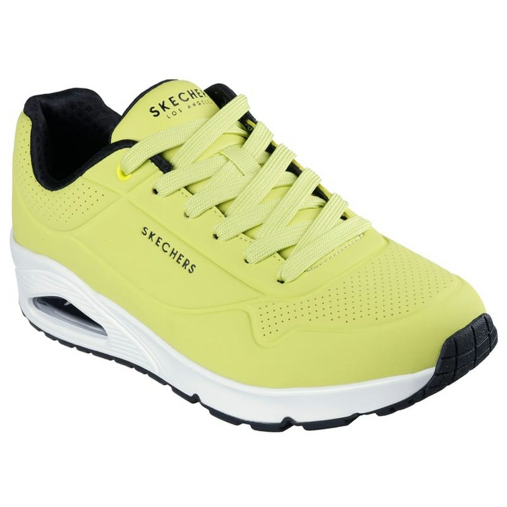 SKECHERS スケッチャーズ uno メンズ スニーカー 厚底 シューズ エアクッション 52458 ウノ スタンド オン エア UNO STAND ON AIR ストリート 普通幅 カジュアル 紐靴