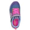 SKECHERS スケッチャーズ 光る 靴 キッズ スニーカー 女の子 Litebeams-Gleam N' Dream 10959L ブラック ネイビー ガールズ シューズ 子供靴 ベルクロ