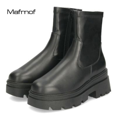 ショートブーツ レディース サイドゴアブーツ 歩きやすい 防水 厚底 靴