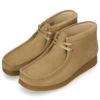 Clarks クラークス ワラビーブーツ レザー スエード レディース WallabeeEVOBt ワラビーエヴォブーツ ブラック 黒 ダークサンド 26174743 26174744