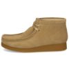 Clarks クラークス ワラビーブーツ レザー スエード レディース WallabeeEVOBt ワラビーエヴォブーツ ブラック 黒 ダークサンド 26174743 26174744