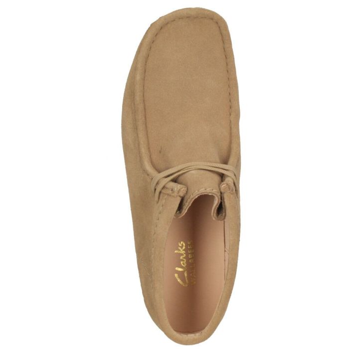 Clarks クラークス ワラビーブーツ レザー スエード レディース WallabeeEVOBt ワラビーエヴォブーツ ブラック 黒 ダークサンド 26174743 26174744