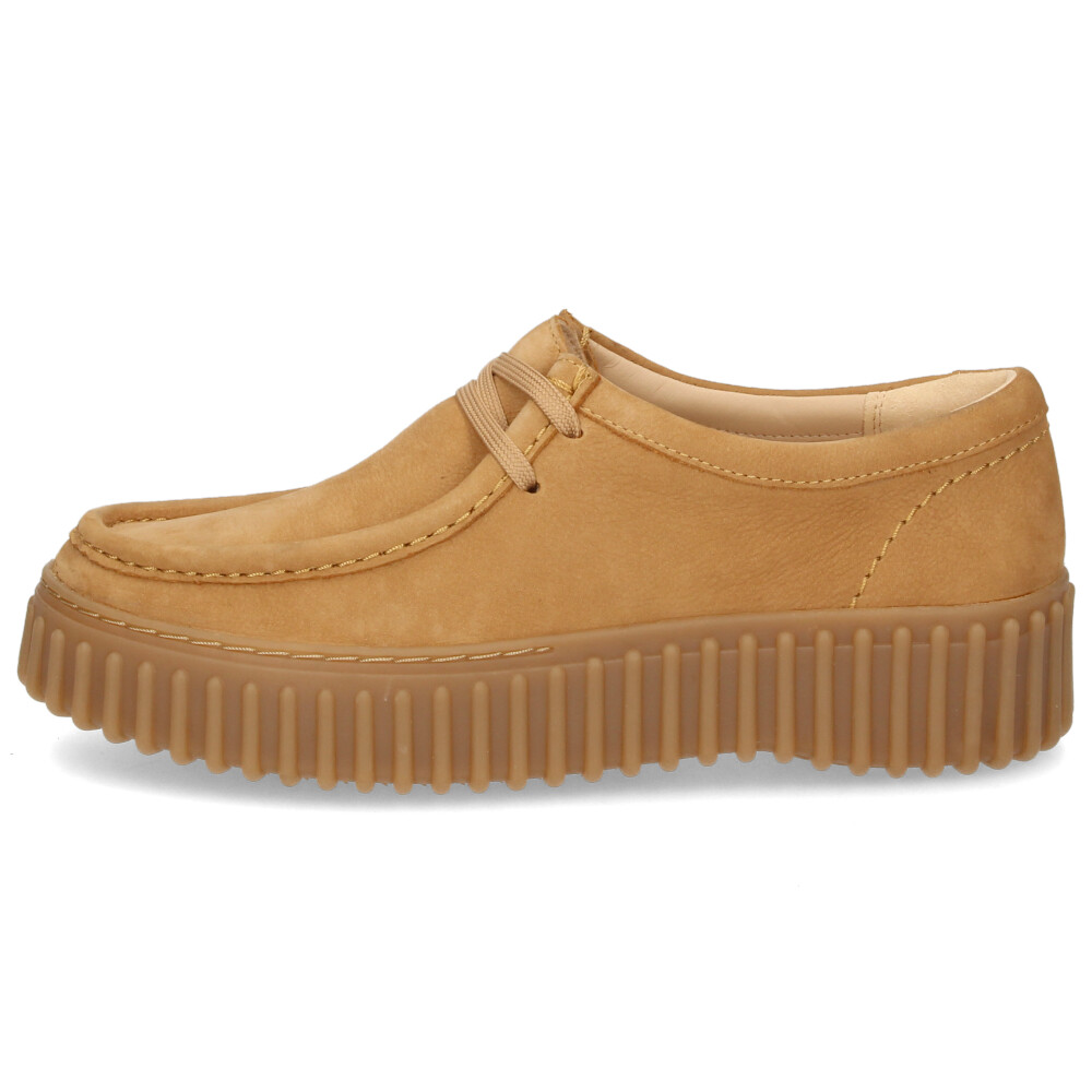 クラークス レディース ワラビー  レザー スエード トーヒルビー 厚底 Clarks Torhill Bee 26172044 26172084 26172085 26181192