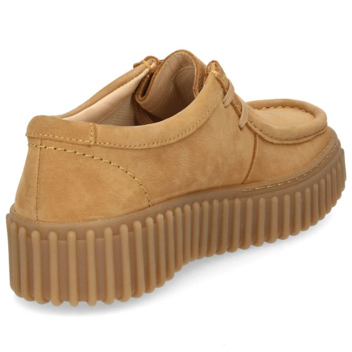 クラークス レディース ワラビー  レザー スエード トーヒルビー 厚底 Clarks Torhill Bee 26172044 26172084 26172085 26181192
