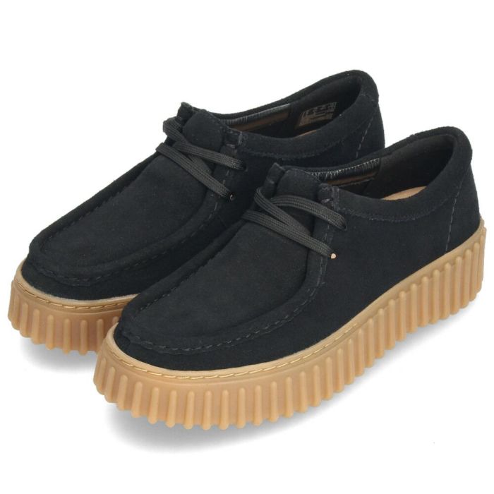 クラークス レディース ワラビー  レザー スエード トーヒルビー 厚底 Clarks Torhill Bee 26172044 26172084 26172085 26181192