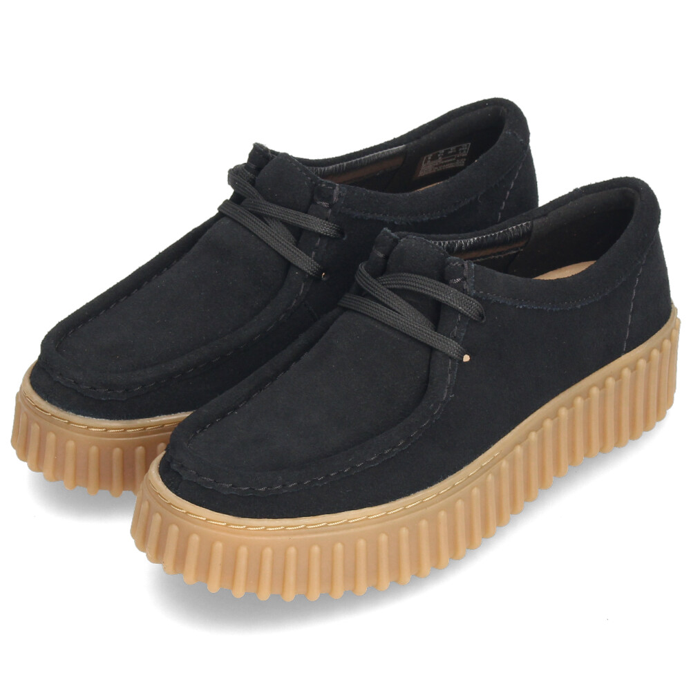 クラークス レディース ワラビー  レザー スエード トーヒルビー 厚底 Clarks Torhill Bee 26172044 26172084 26172085 26181192