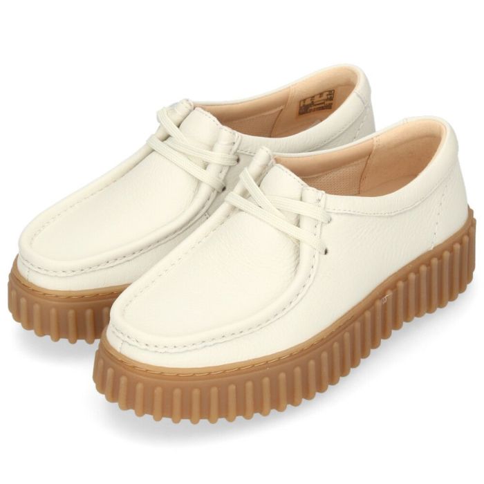 クラークス レディース ワラビー  レザー スエード トーヒルビー 厚底 Clarks Torhill Bee 26172044 26172084 26172085 26181192