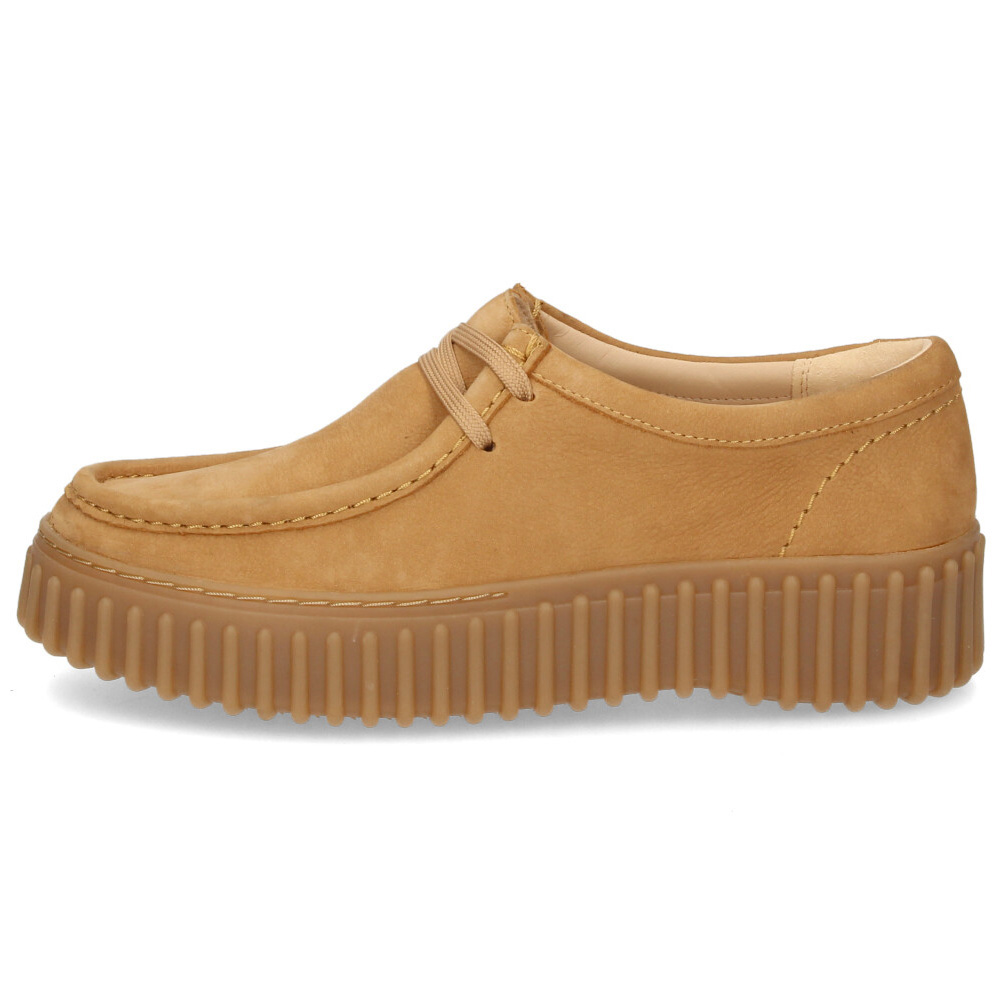 クラークス レディース ワラビー  レザー スエード トーヒルビー 厚底 Clarks Torhill Bee 26172044 26172084 26172085 26181192