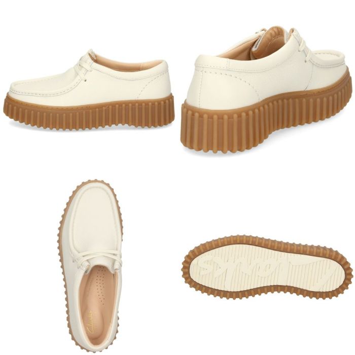 クラークス レディース ワラビー  レザー スエード トーヒルビー 厚底 Clarks Torhill Bee 26172044 26172084 26172085 26181192