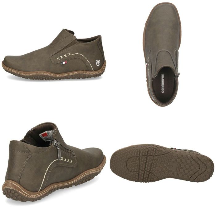 コンカラー シューズ メンズ スリッポン 防水 ブーツ スニーカー 黒 カジュアル 靴 レザー 軽量 幅広 フォギー ウォーターテックス 400 401 402 403 conqueror shoes